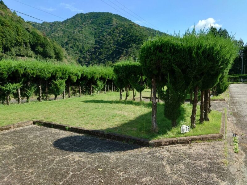 おくとろ公園(キャンプ)_キャンプサイト