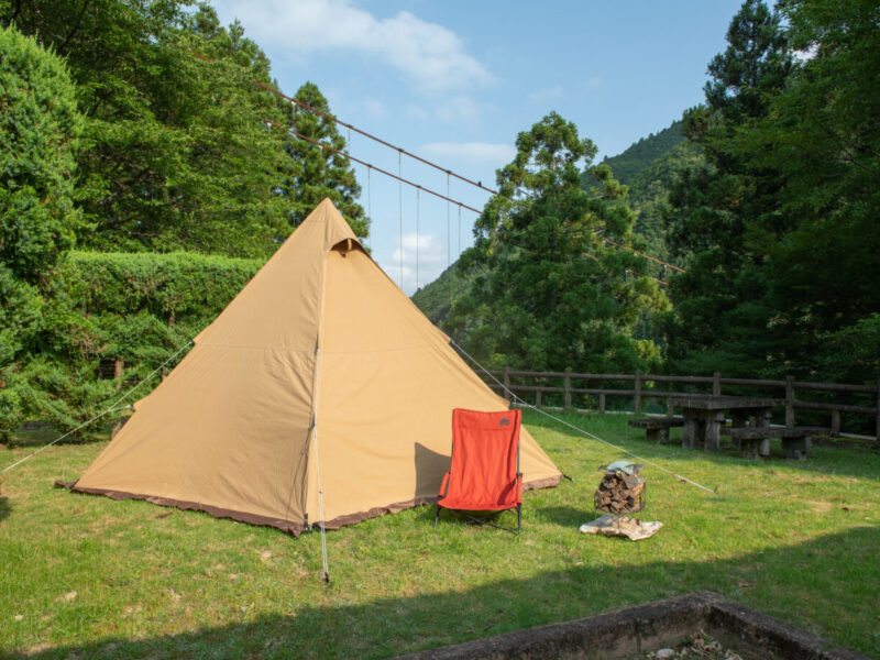 おくとろ公園(キャンプ)_キャンプ場